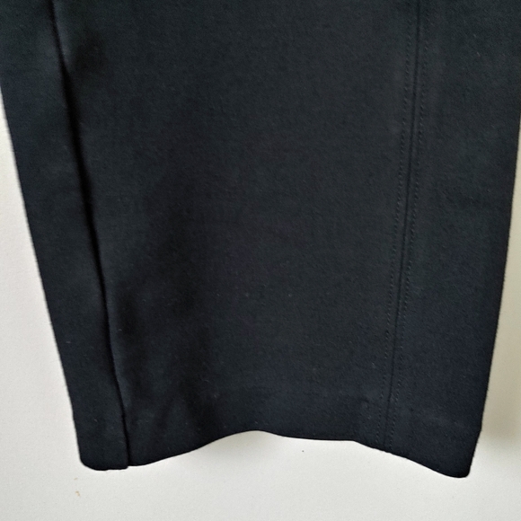 SPANX Perfect Fit Ponte Slim Straight Pant Size Medium Black - Picture 9 of 16